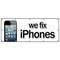 Signmission WE FIX IPHONES BANNER SIGN smart phones cellphones mobile repairs B-120 We Fix iPhones - alternate 1